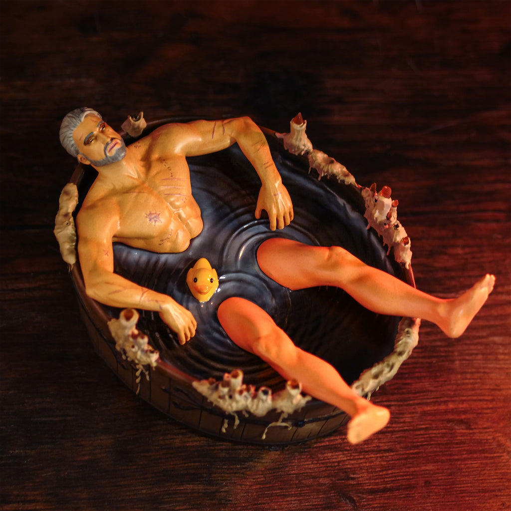Produktbild Witcher - Geralt von Riva in Badewanne Statue