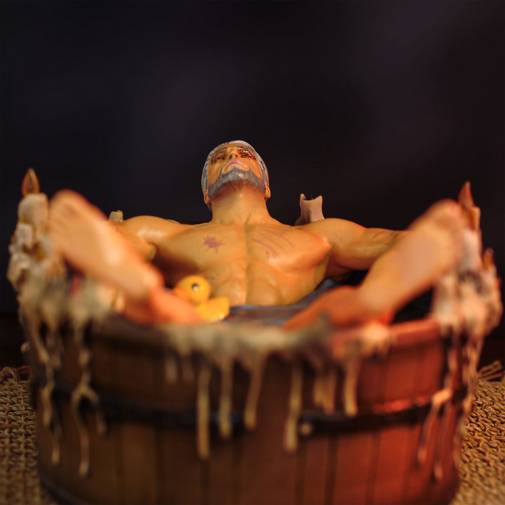Produktbild Witcher - Geralt von Riva in Badewanne Statue