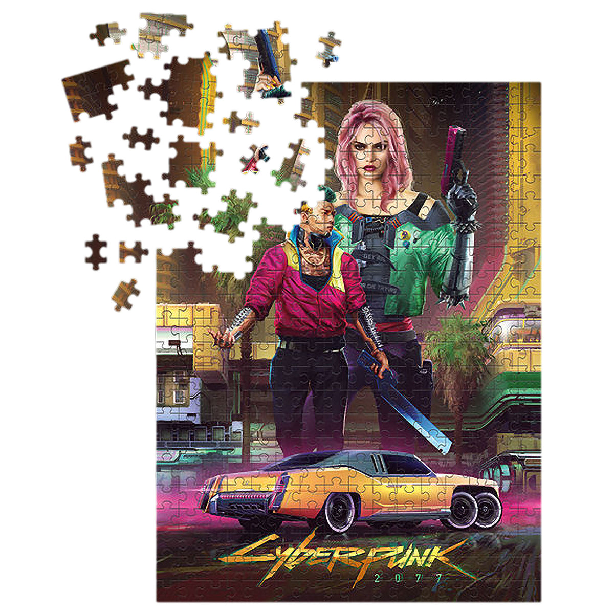 Produktbild Cyberpunk 2077 - Kitsch Puzzle