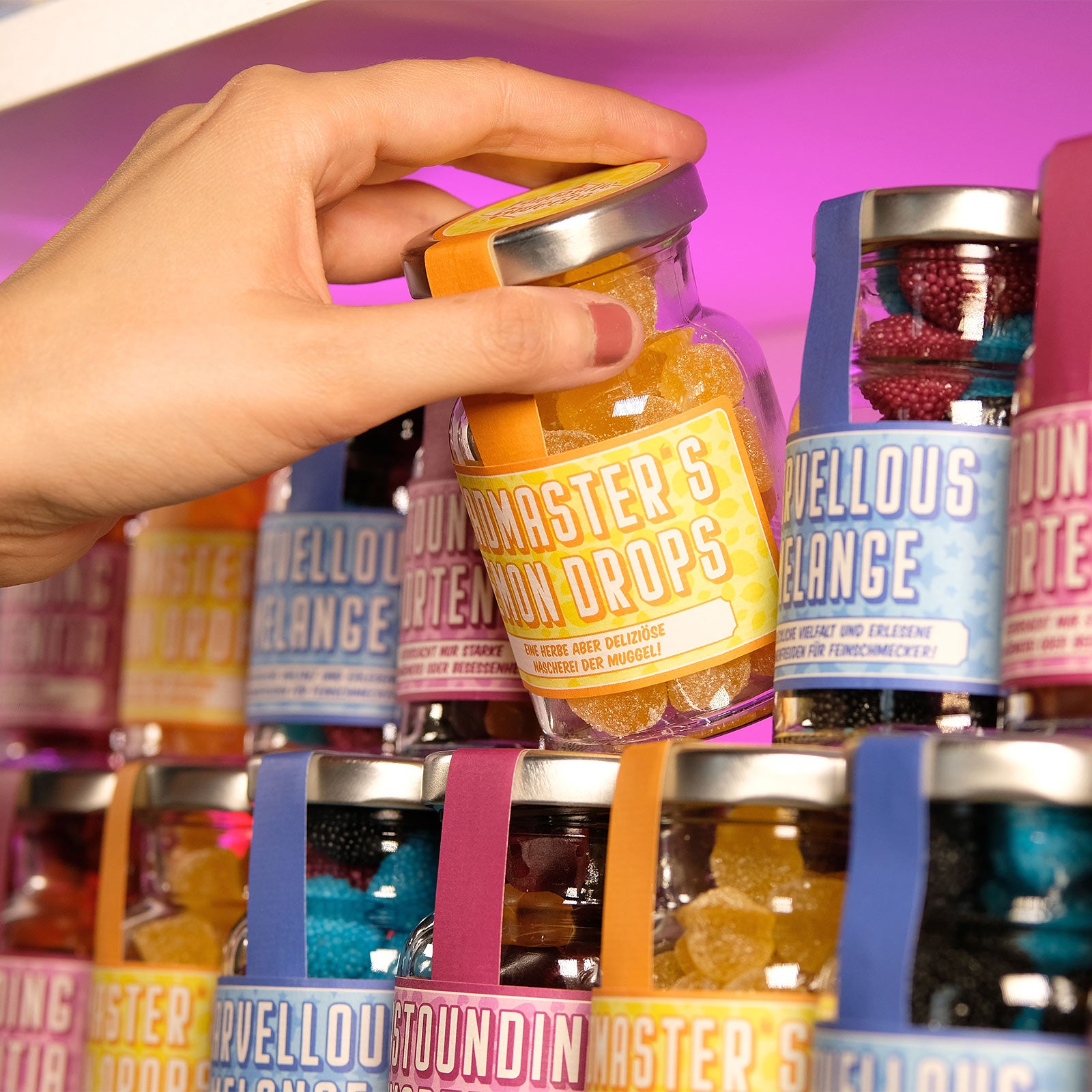 Produktbild Headmaster's Lemon Drops Fruchtgummi