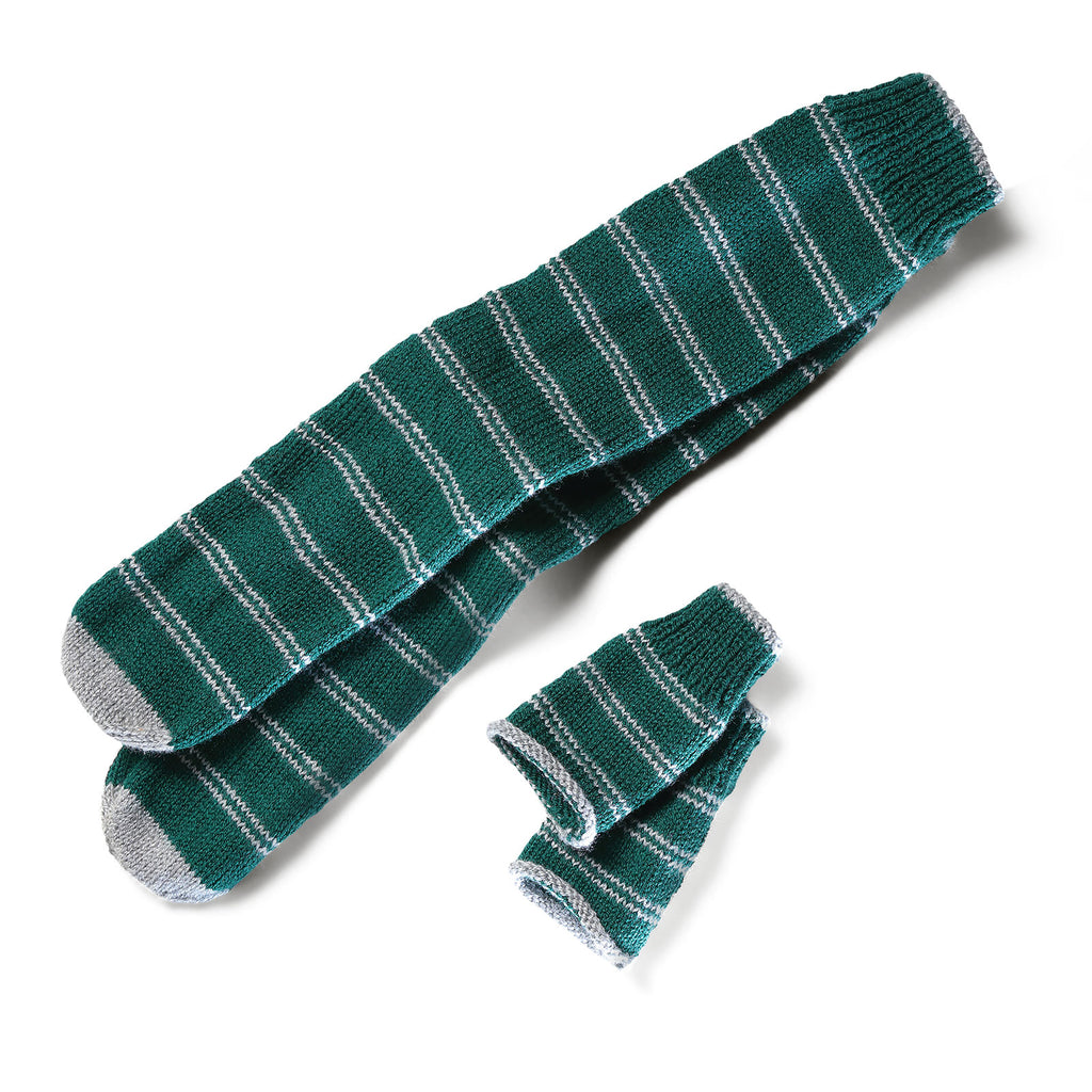 Produktbild Harry Potter - Slytherin Handschuhe & Strümpfe Strick-Set