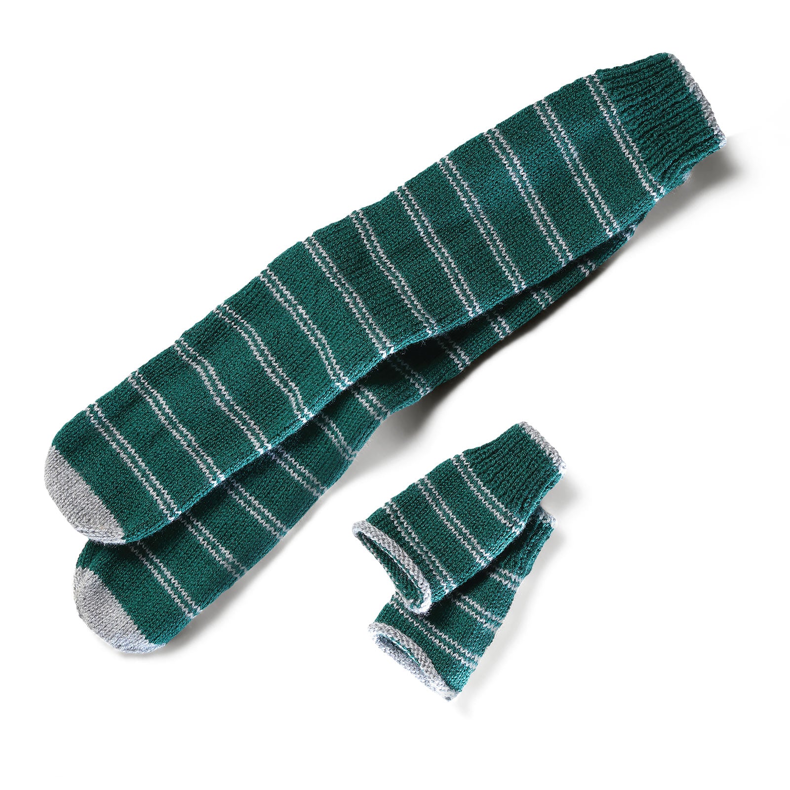 Produktbild Harry Potter - Slytherin Handschuhe & Strümpfe Strick-Set