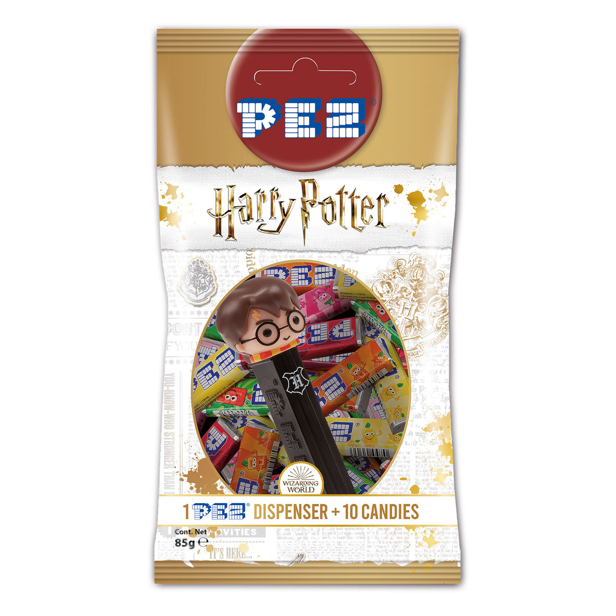 Produktbild Harry Potter - PEZ Bonbons 10er Pack mit Spender