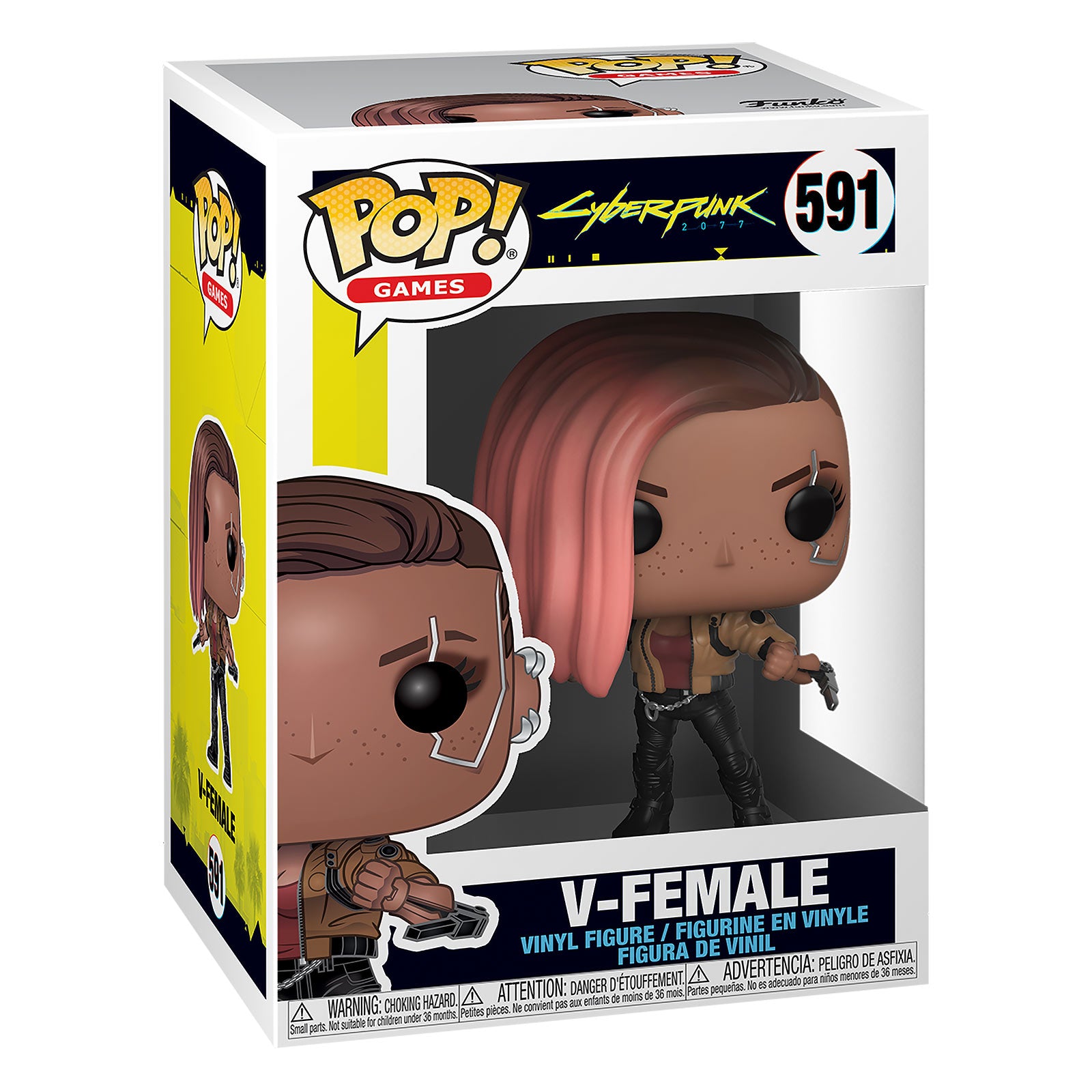 Produktbild Cyberpunk 2077 - V-Female Funko Pop Figur