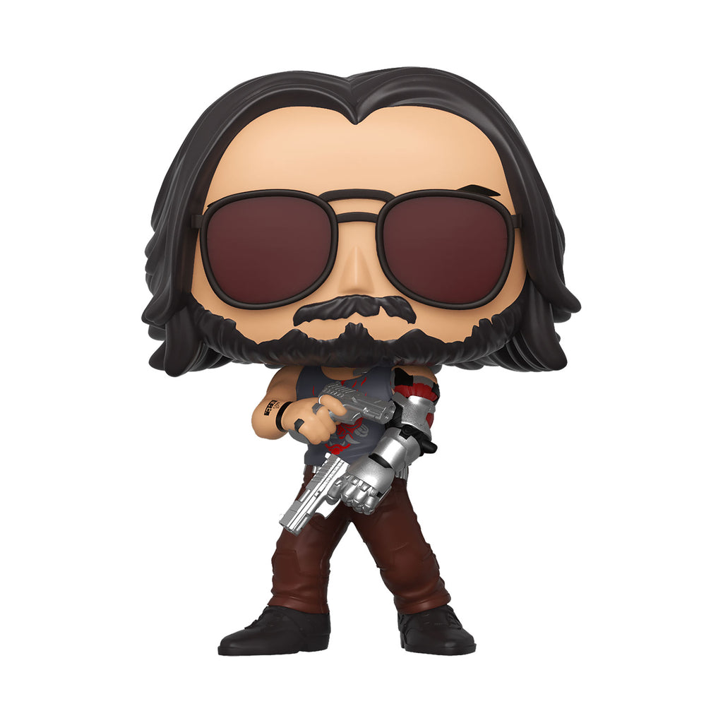 Produktbild Cyberpunk 2077 - Johnny Silverhand mit Waffe Funko Pop Figur