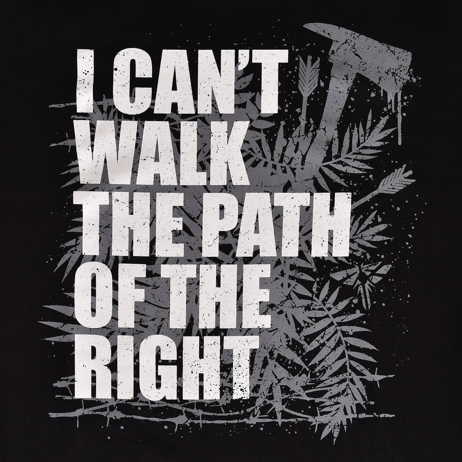 Produktbild Path of the Right T-Shirt für The Last of Us Fans schwarz