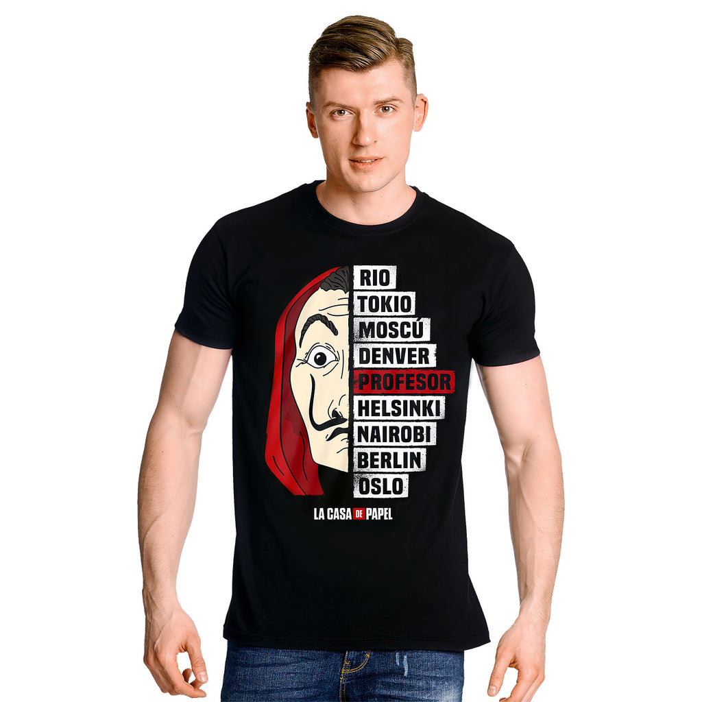 Produktbild Haus des Geldes - Gang T-Shirt schwarz