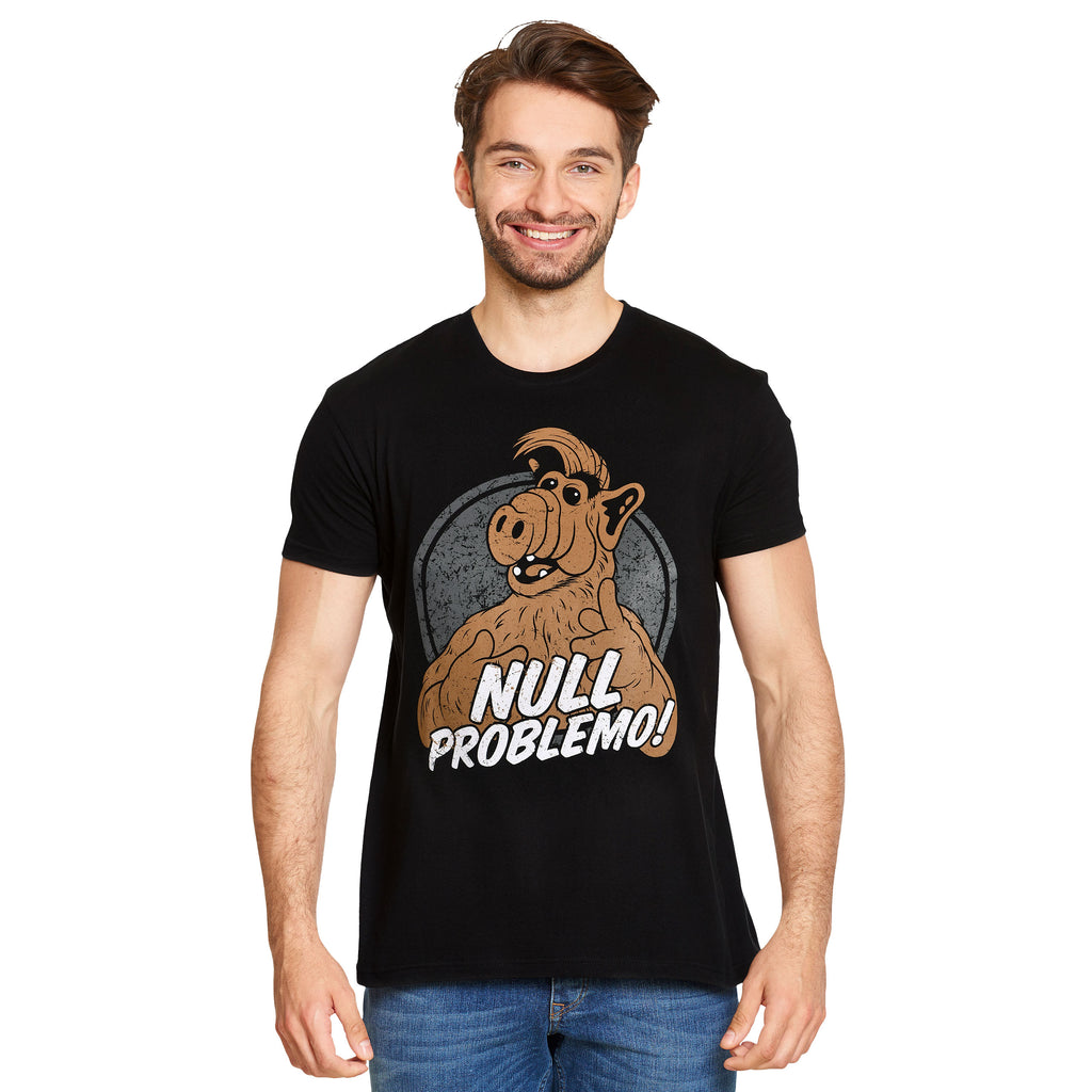 Produktbild Null Problemo! T-Shirt für Alf Fans schwarz