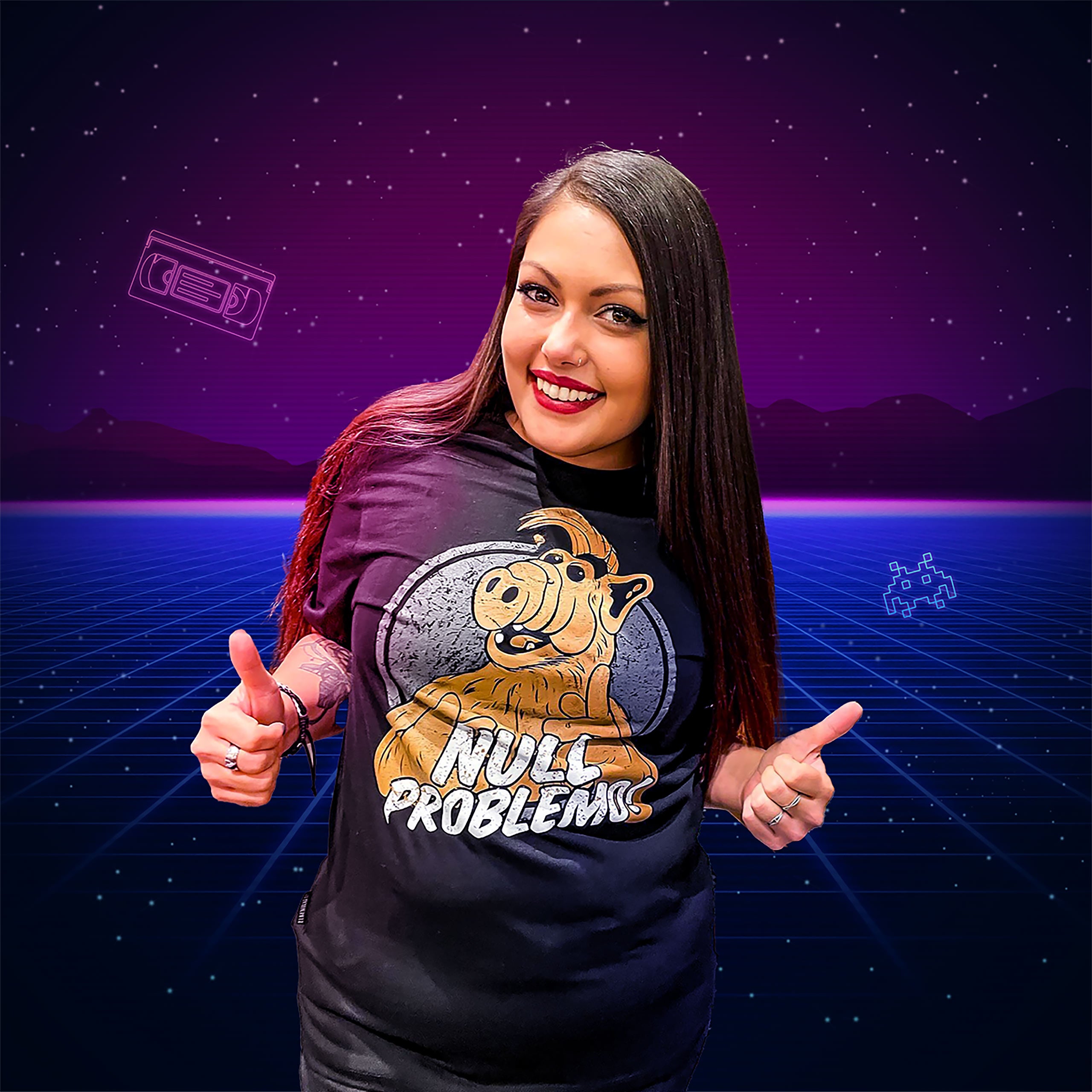 Product image No Problem! T-Shirt for Alf Fans Black