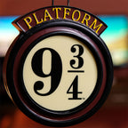 Produktbild Harry Potter - Gleis 9 3/4 Wandschild mit Leuchtfunktion