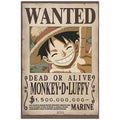 Produktbild One Piece - Wanted Monkey D. Luffy Maxi Poster