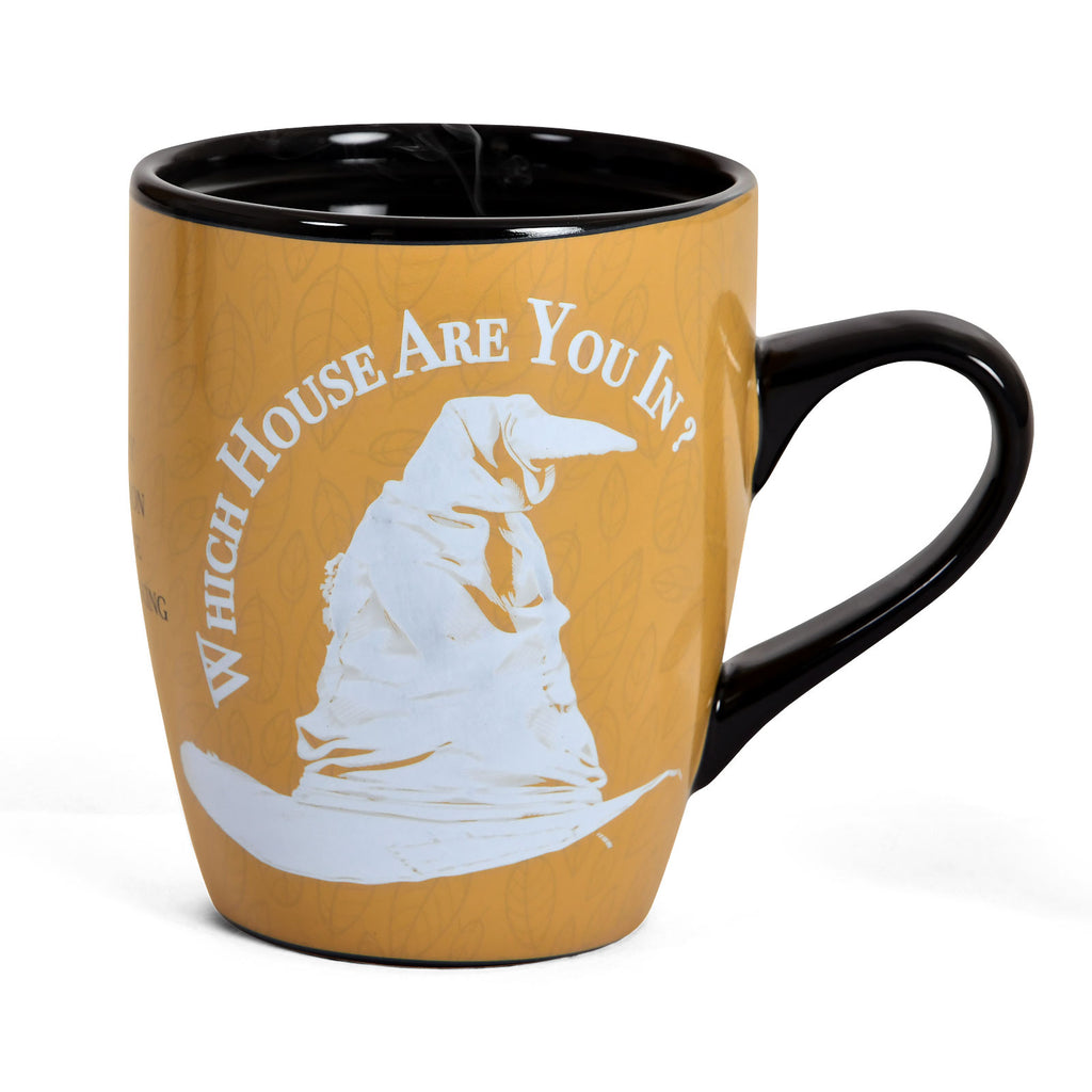 Produktbild Hufflepuff Sprechender Hut Thermoeffekt Tasse - Harry Potter
