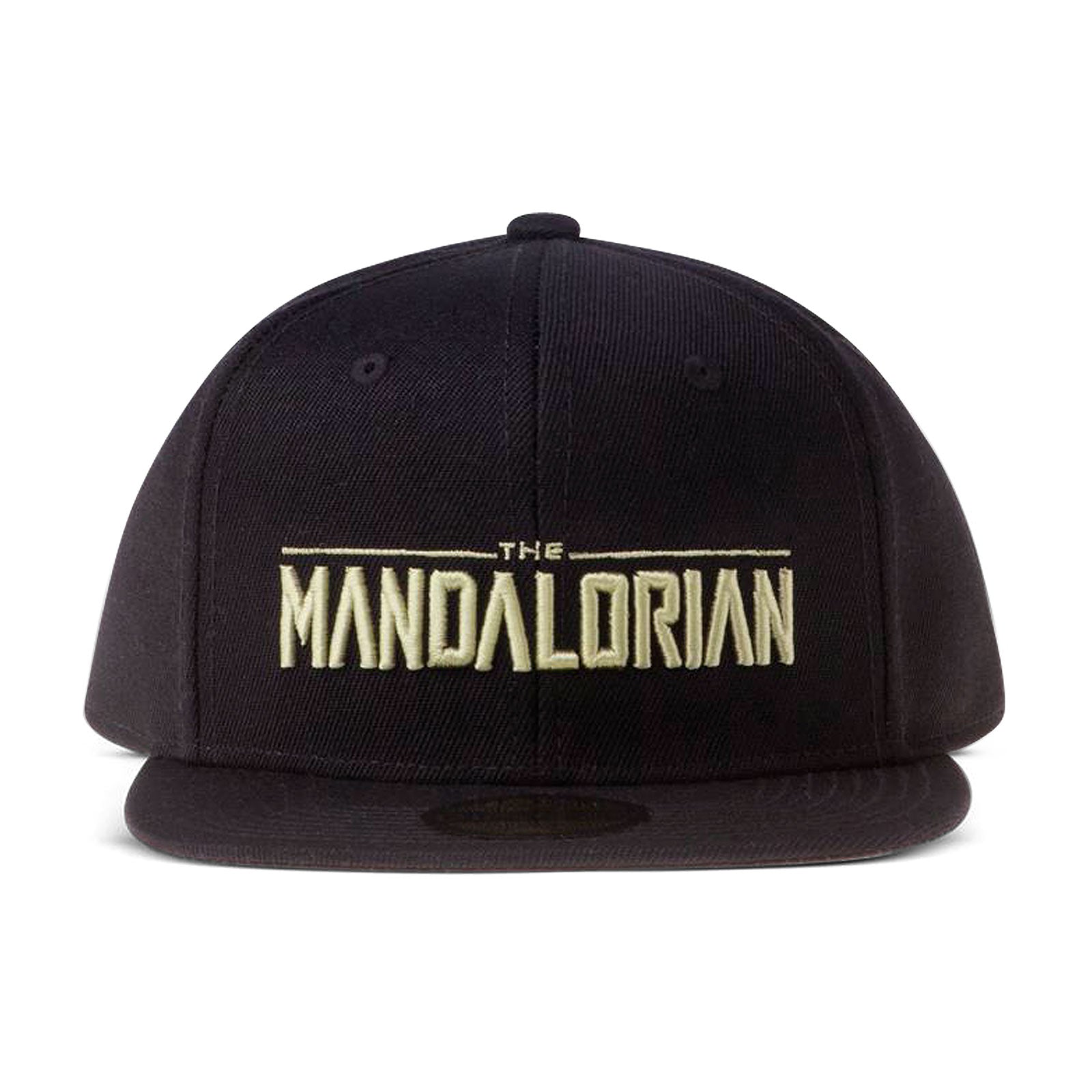Produktbild The Mandalorian Logo Snapback Cap schwarz - Star Wars