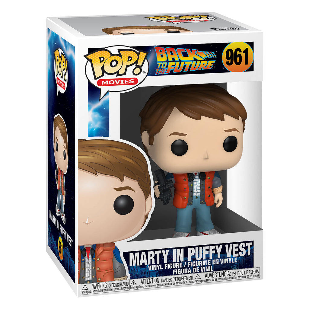 Produktbild Zurück in die Zukunft - Marty in Puffy Vest Funko Pop Figur