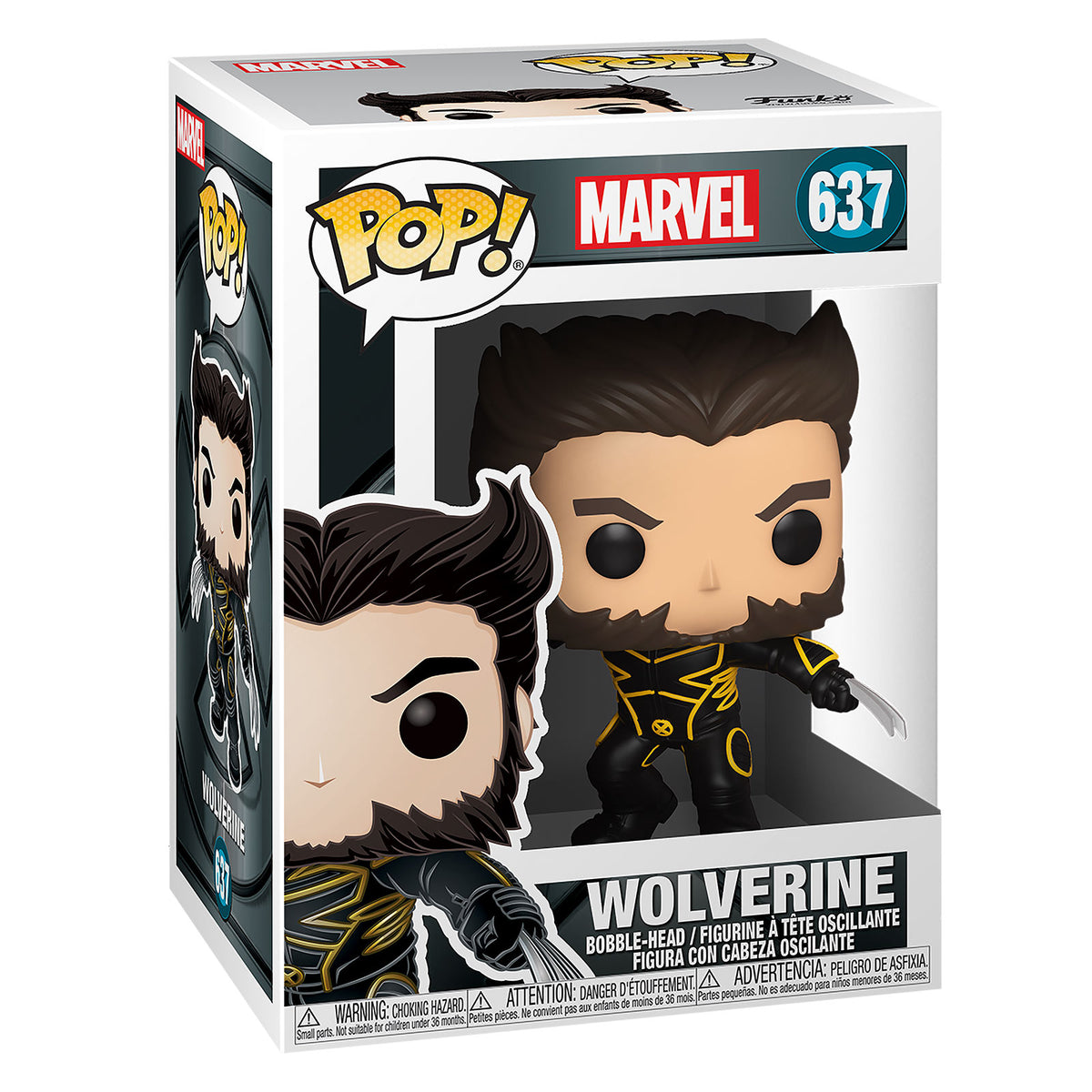 Produktbild X-Men - Wolverine Funko Pop Wackelkopf-Figur
