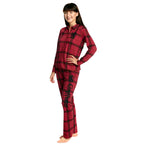 Produktbild Harry Potter - Gryffindor Karo Pyjama Damen rot
