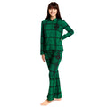 Produktbild Harry Potter - Slytherin Karo Pyjama Damen grün