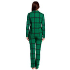 Produktbild Harry Potter - Slytherin Karo Pyjama Damen grün
