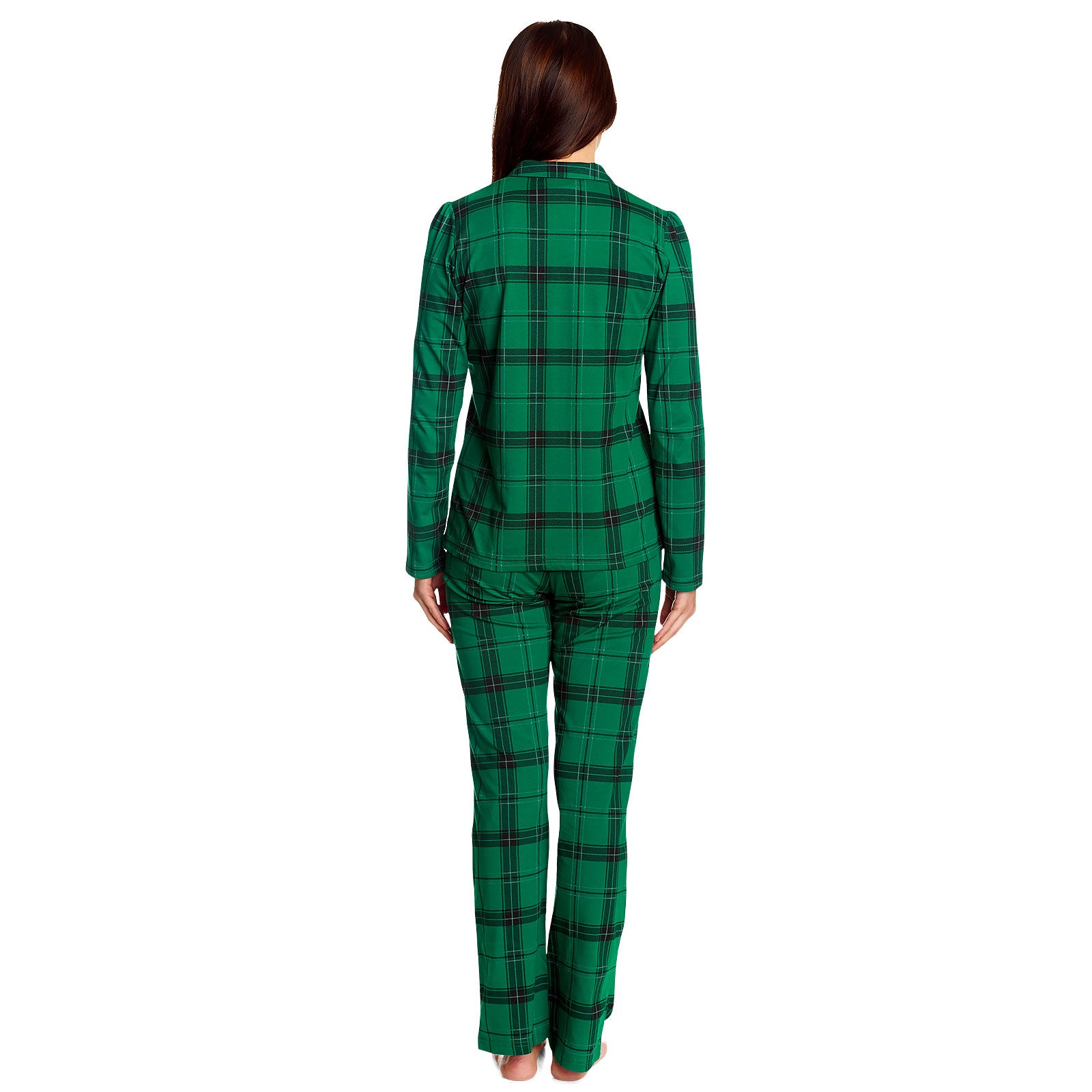 Produktbild Harry Potter - Slytherin Karo Pyjama Damen grün