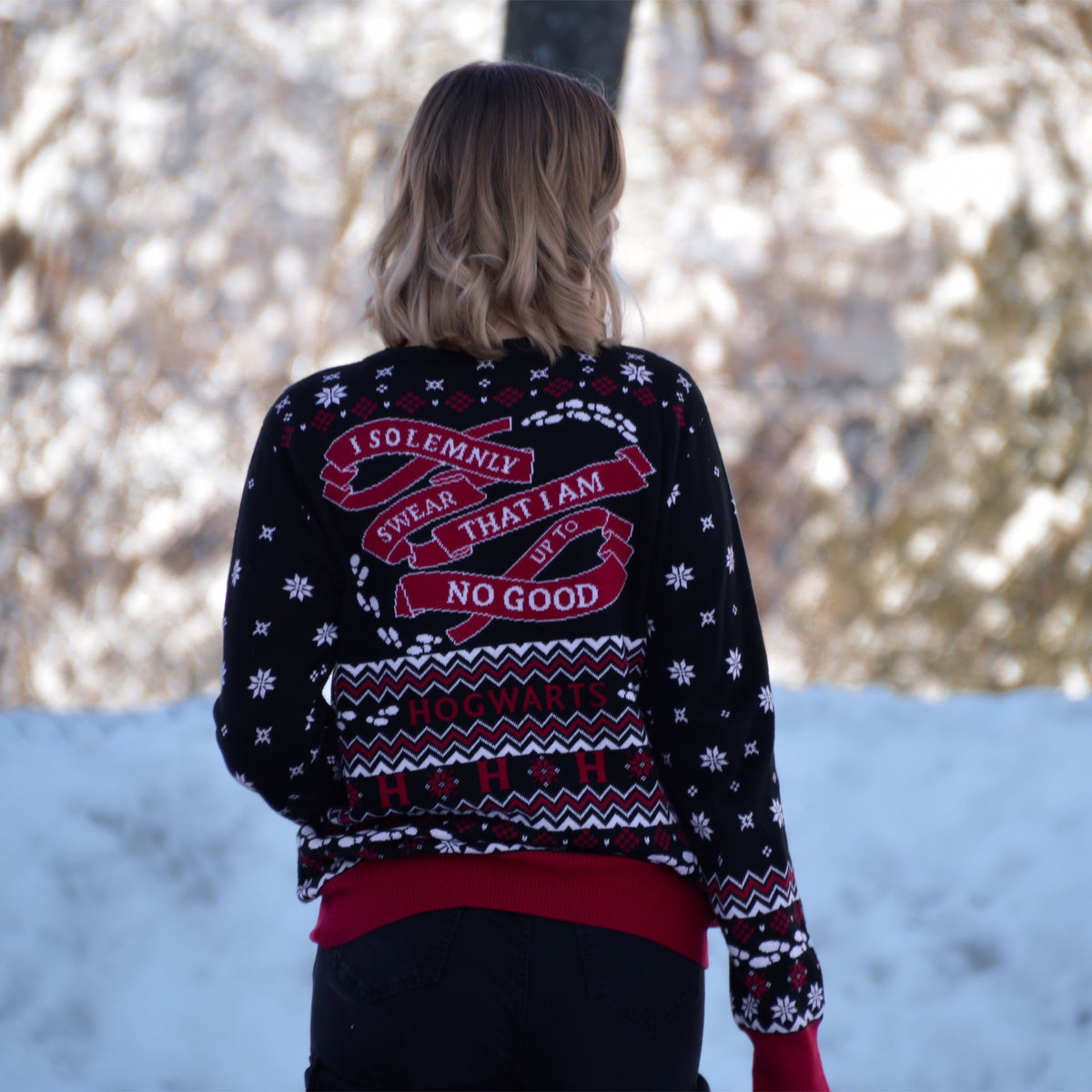 Produktbild Harry Potter - Karte des Rumtreibers Strickpullover