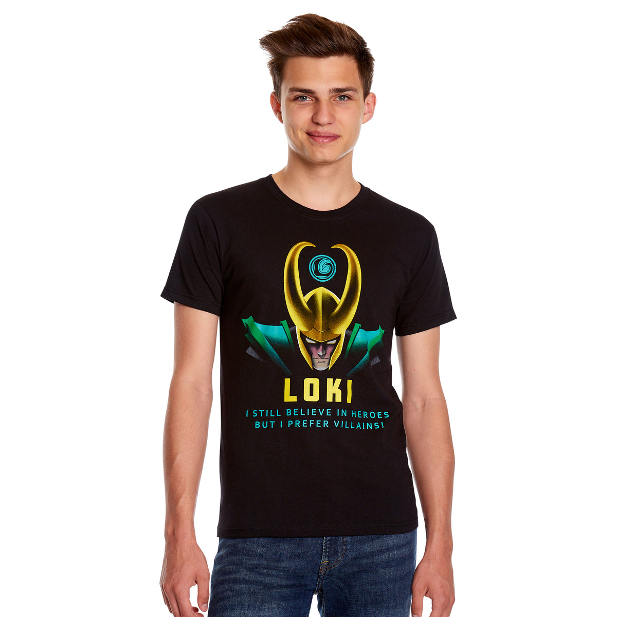 Produktbild Loki - I Prefer Villains T-Shirt schwarz