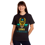 Produktbild Loki - I Prefer Villains T-Shirt schwarz