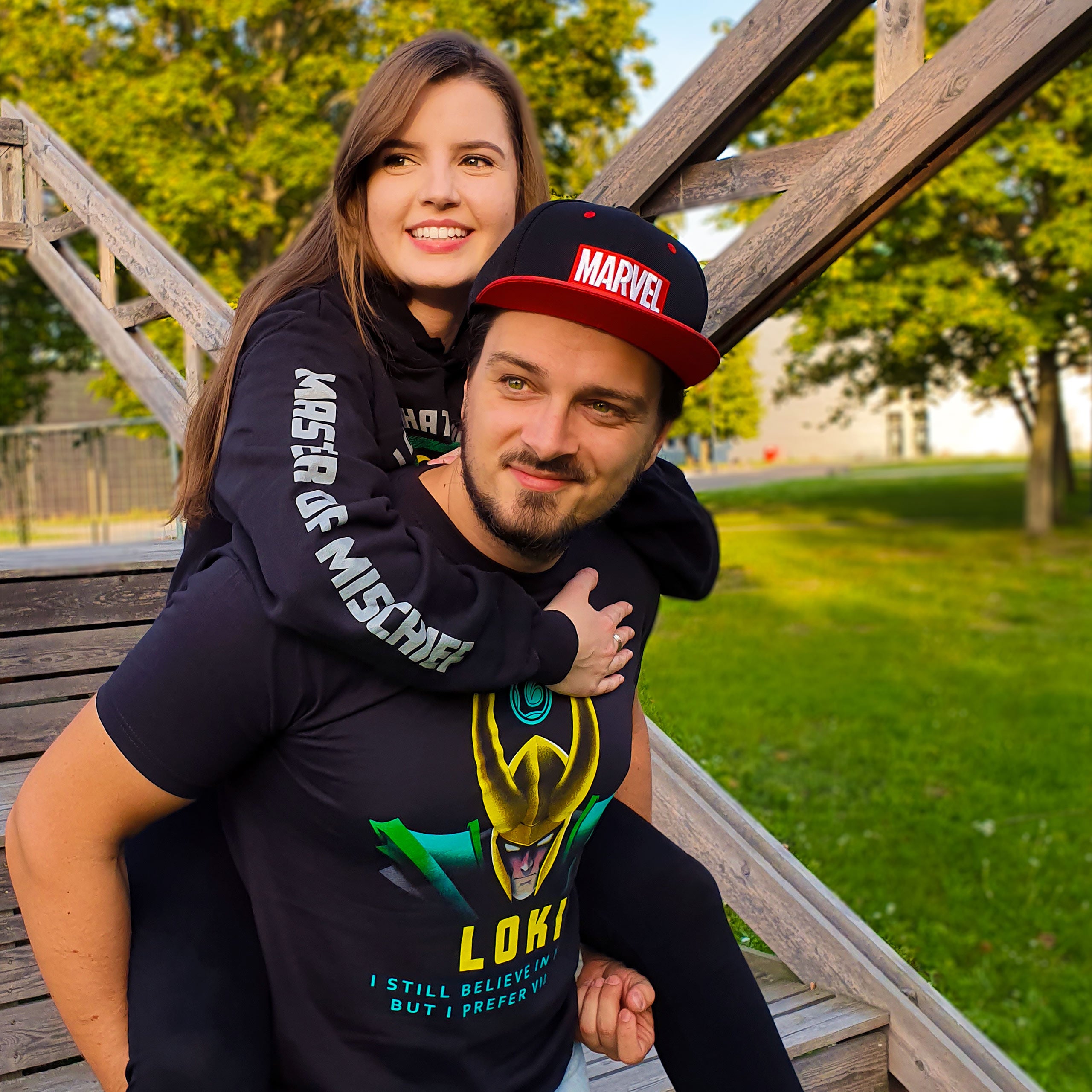 Produktbild Loki - I Prefer Villains T-Shirt schwarz