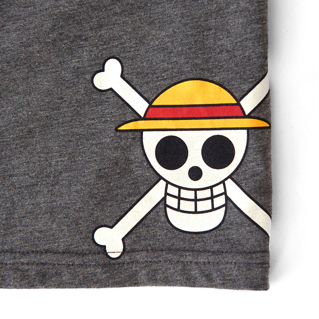 Produktbild One Piece - Strohhutbande Skull Logo Pyjama kurz