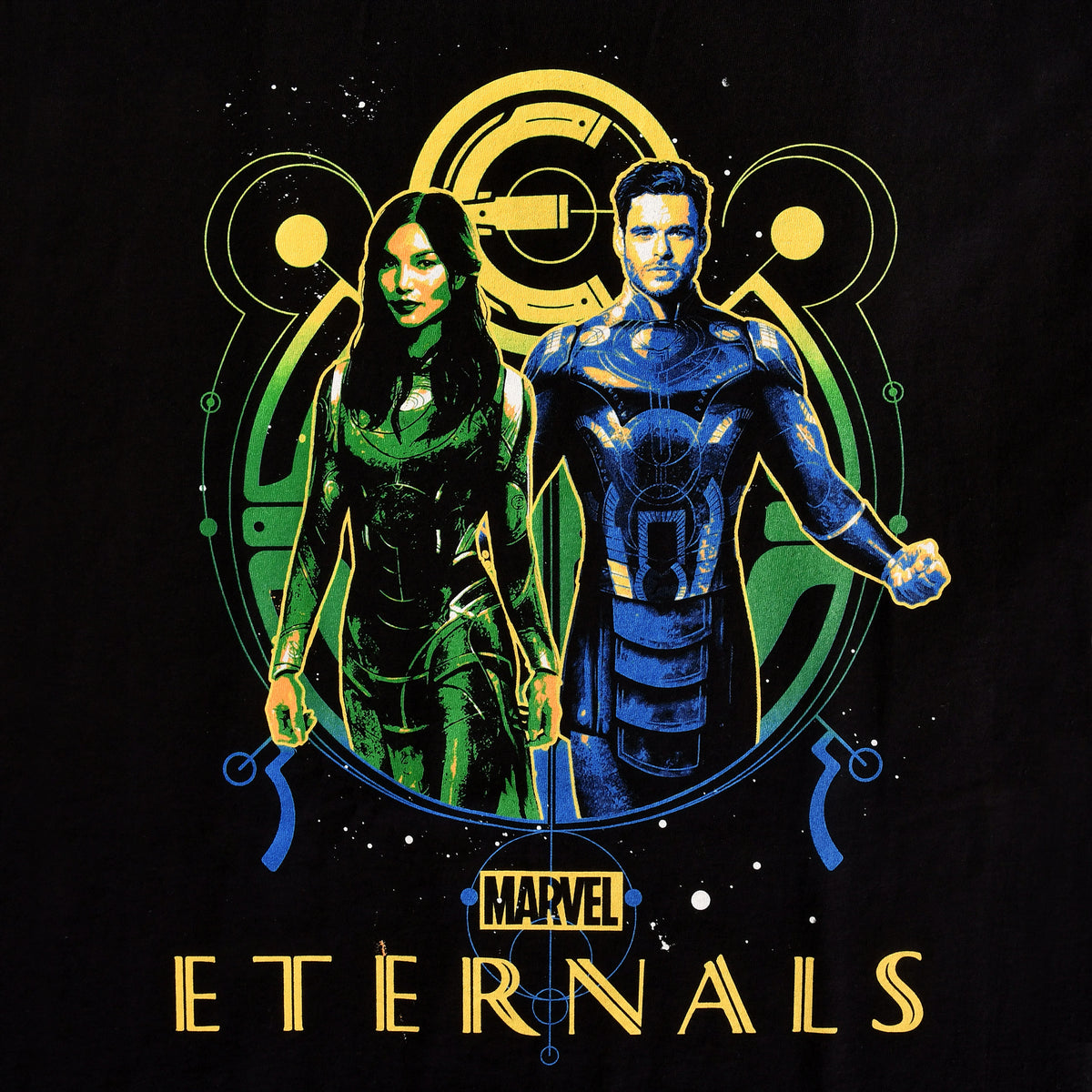 Produktbild Eternals - Ikaris & Sersi T-Shirt schwarz