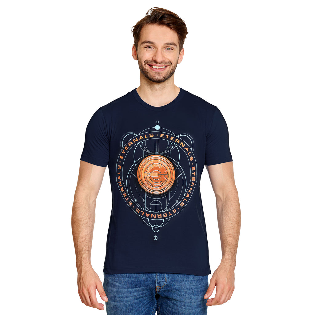 Produktbild Eternals - Discs T-Shirt blau