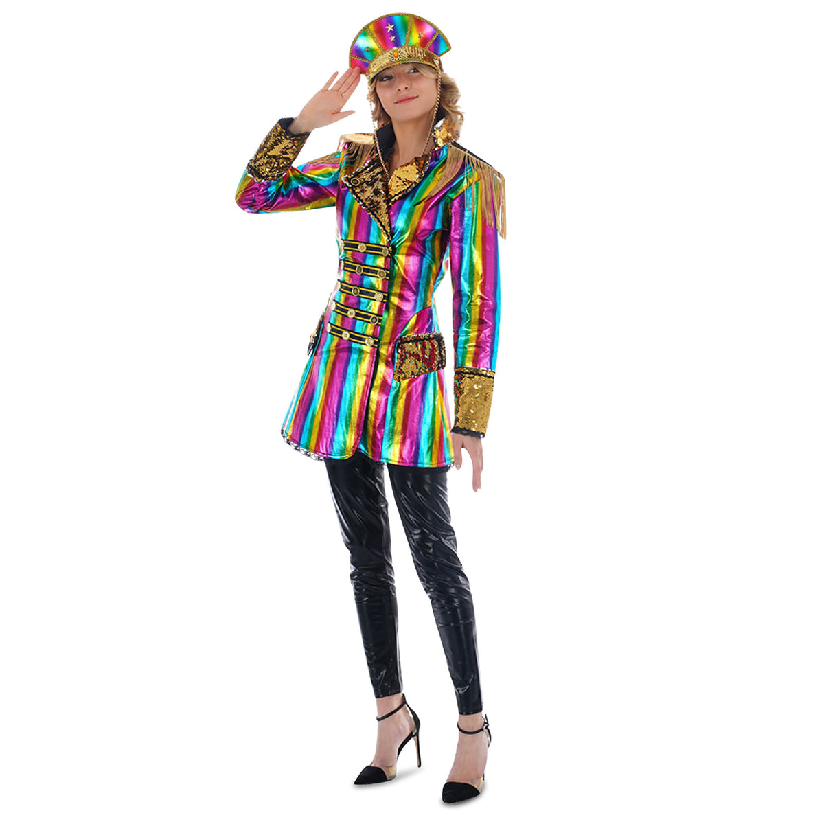Produktbild Crazy Harley Kostüm Jacke für Birds of Prey Fans