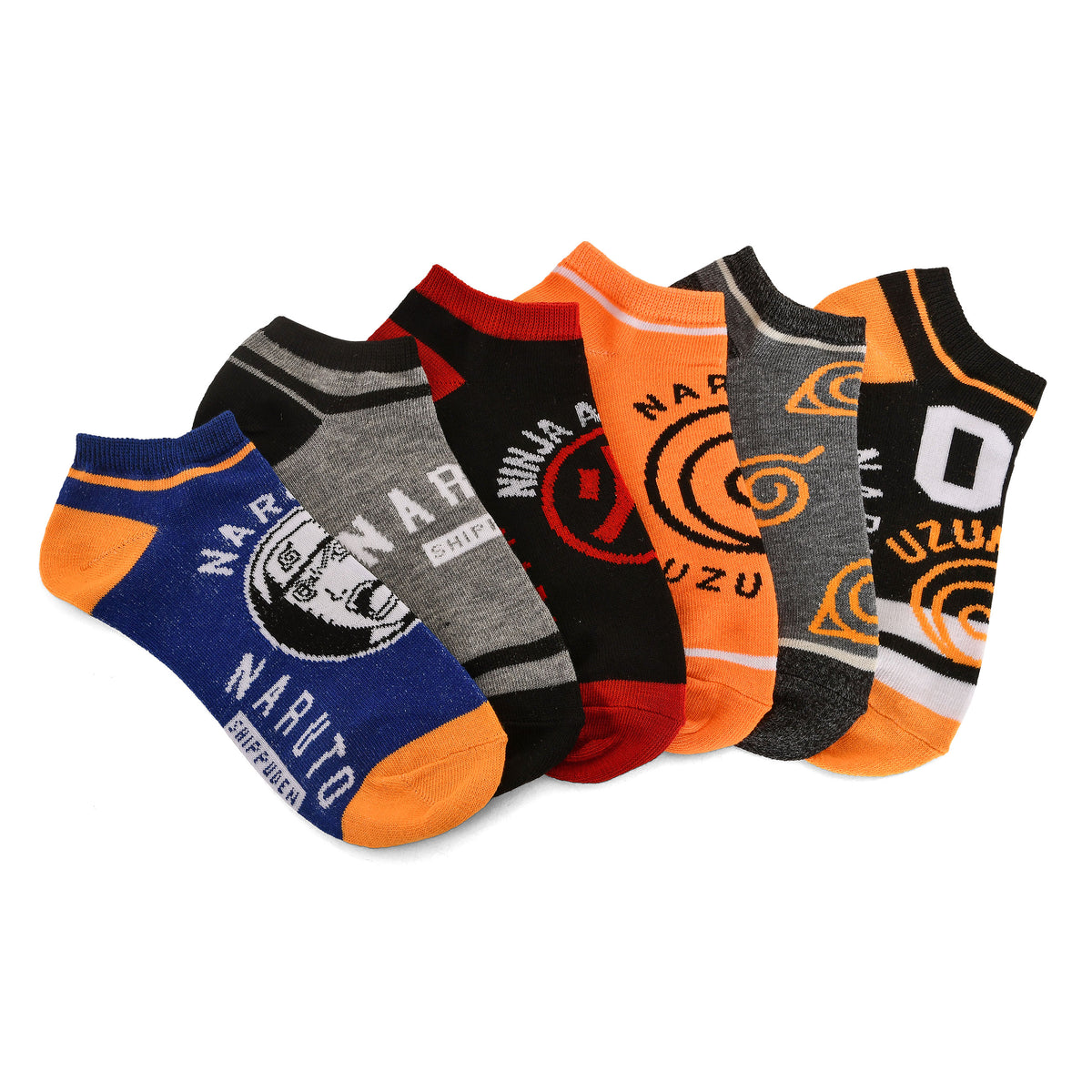 Produktbild Naruto - Symbols Sneaker Socken 6er Set