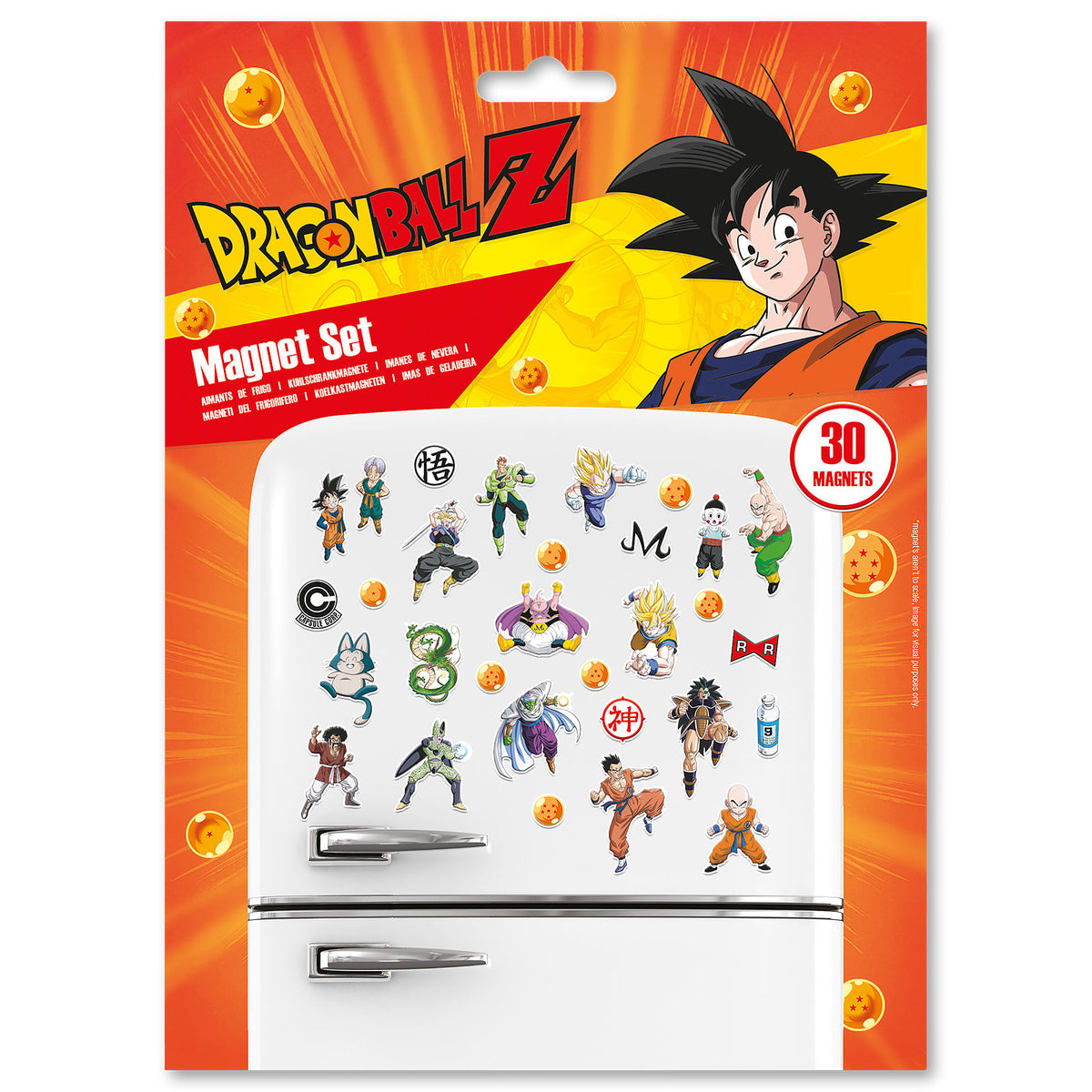 Produktbild Dragon Ball Z - Characters Magnet-Set