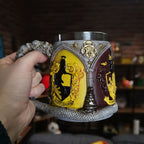 Produktbild Harry Potter - Hogwarts Häuser Wappen Krug