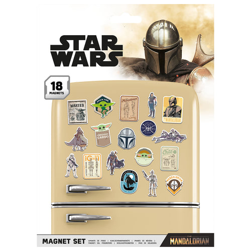 Produktbild The Mandalorian Bounty Hunter Magnet-Set - Star Wars