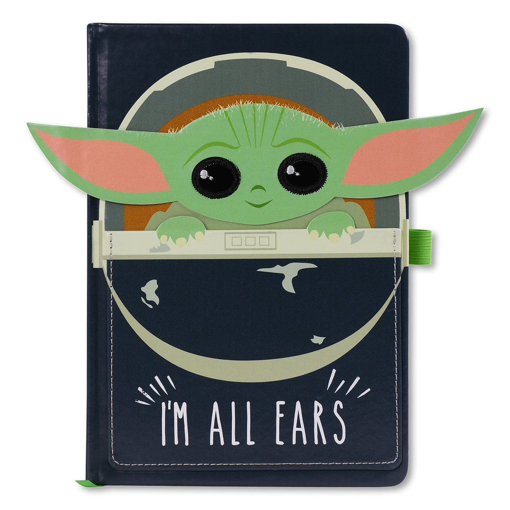 Produktbild Grogu I'm All Ears Notizbuch A5 - Star Wars The Mandalorian
