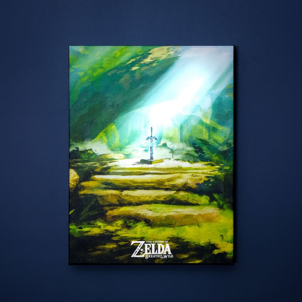 Produktbild Zelda - Masterschwert Wandbild mit Licht
