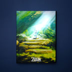 Produktbild Zelda - Masterschwert Wandbild mit Licht