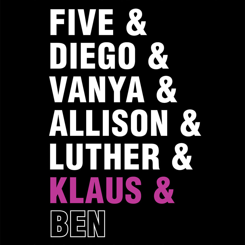 Produktbild Hargreeves Family T-Shirt für The Umbrella Academy Fans