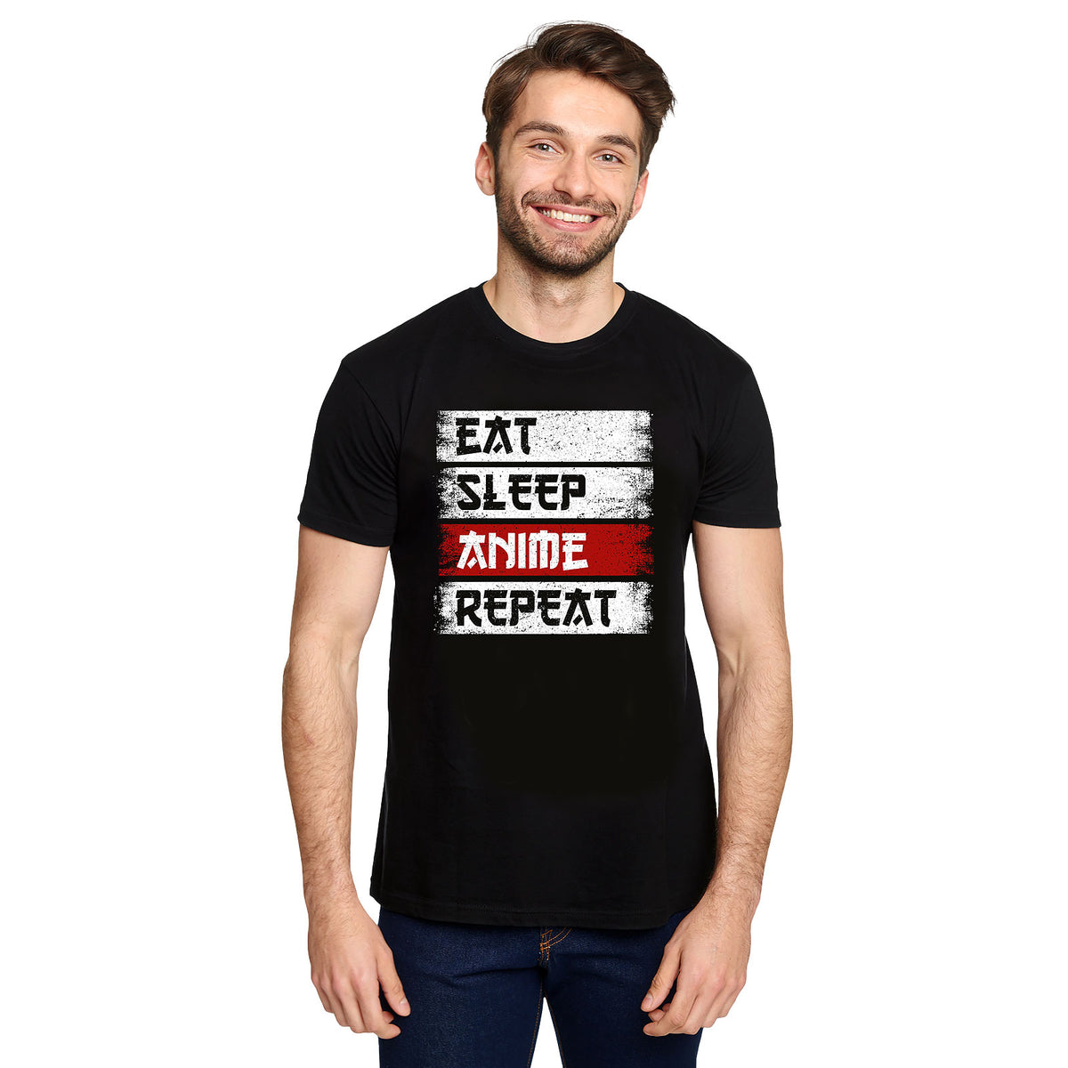 Produktbild Daily Routine T-Shirt für Anime Fans schwarz