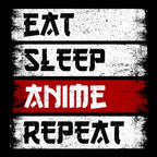 Produktbild Daily Routine T-Shirt für Anime Fans schwarz