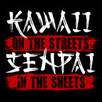 Produktbild Kawaii & Senpai T-Shirt für Anime Fans schwarz
