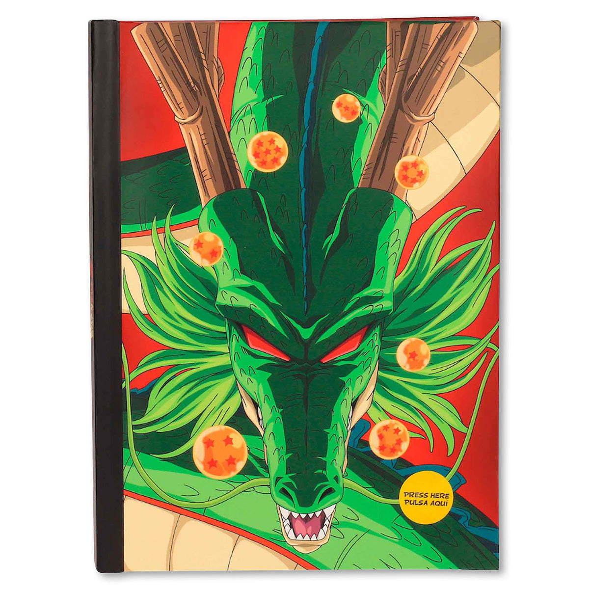 Produktbild Dragon Ball - Shenlong Notizbuch mit Lichteffekten A5