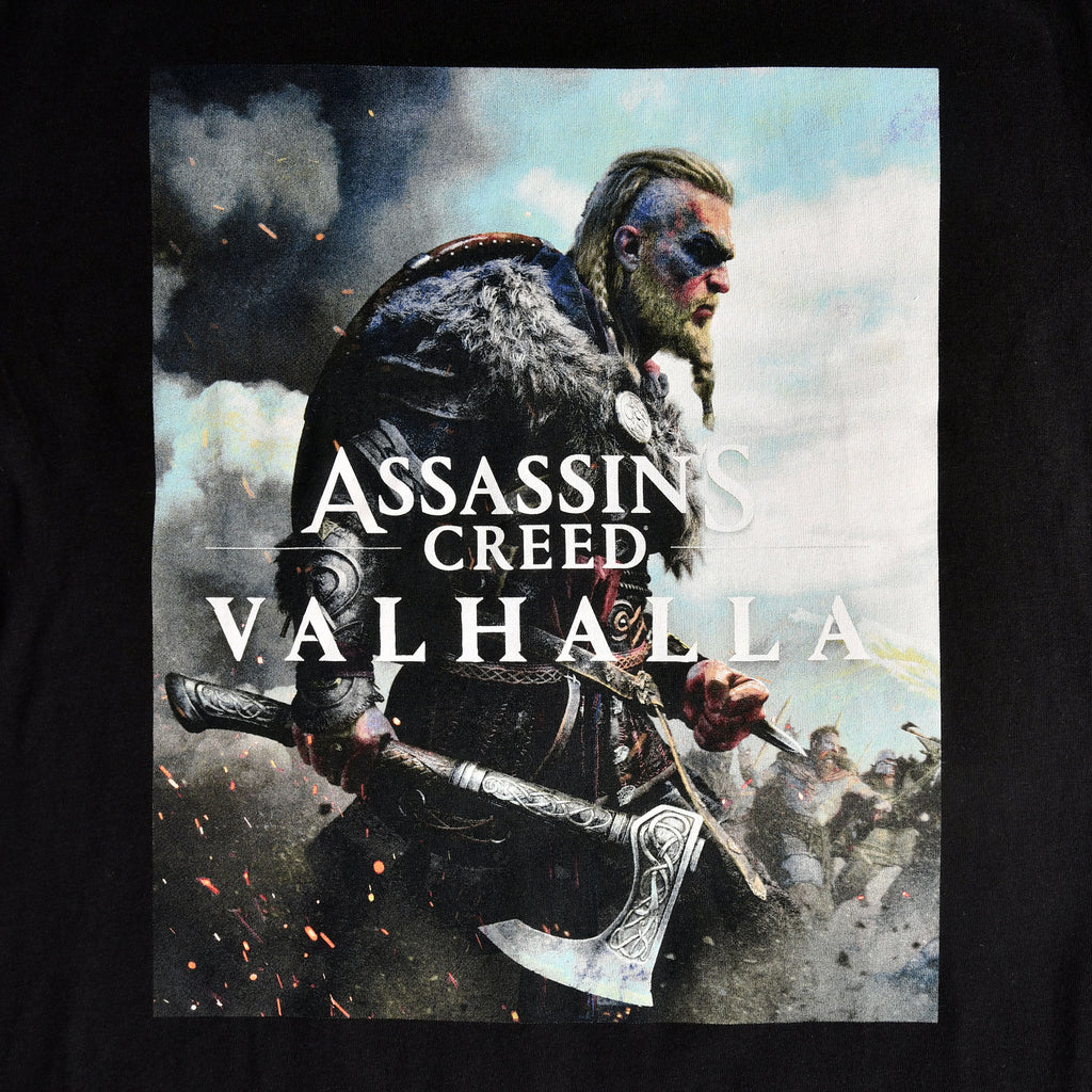 Produktbild Assassin's Creed - Valhalla Cover T-Shirt schwarz
