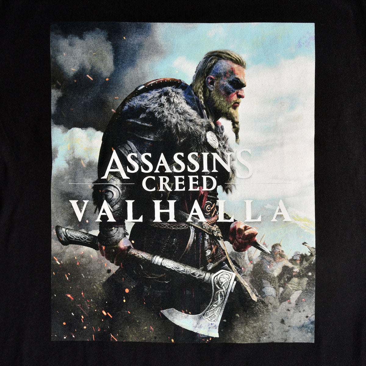 Produktbild Assassin's Creed - Valhalla Cover T-Shirt schwarz