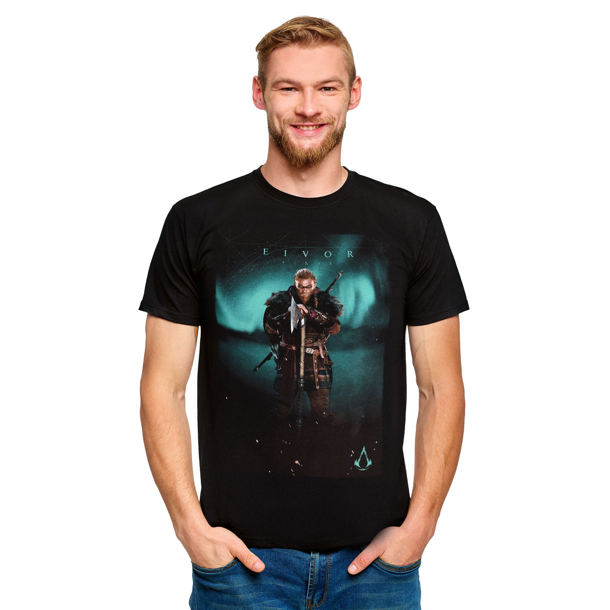 Produktbild Assassin's Creed - Eivor Valhalla T-Shirt schwarz