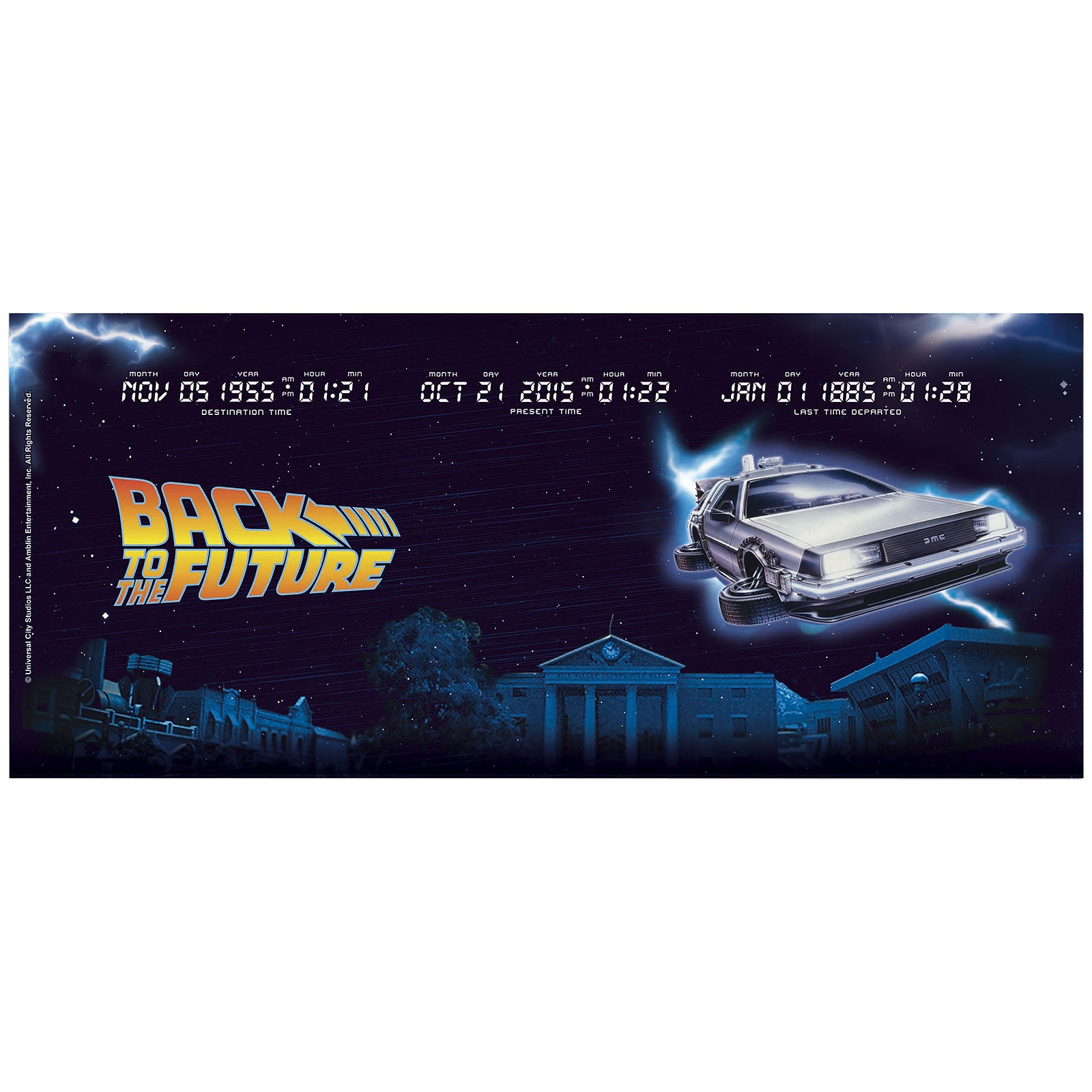 Produktbild Zurück in die Zukunft - Delorean Tasse