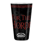 Produktbild World of Warcraft - Horde Wappen Glas