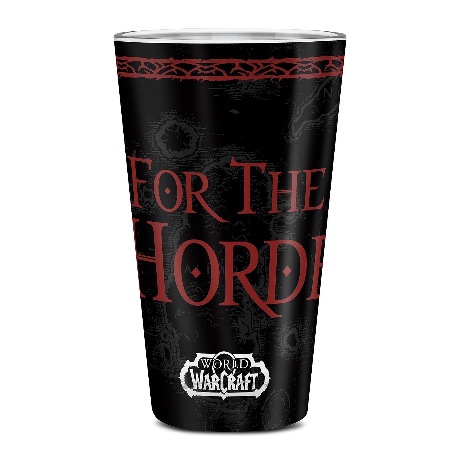 Produktbild World of Warcraft - Horde Wappen Glas