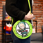 Produktbild One Piece - Zoro Plüsch Umhängetasche grün